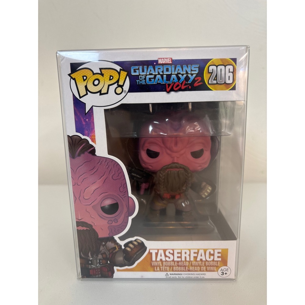 Funko Pop Marvel Guardians of the Galaxy Vol 2 Taserface 206 Vinyl Bobble-Head